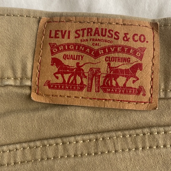 Levi’s 710 Super Skinny Jean - Tan - Picture 2 of 4